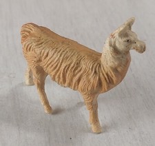 Ancienne figurine, lama blanc