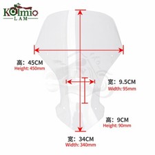 Motorcycle Fit For Windshield