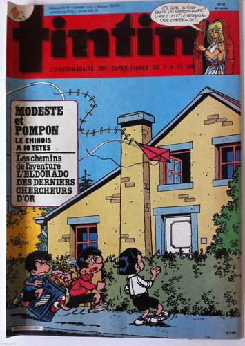 Tintin 1985 bd - b)tintin,