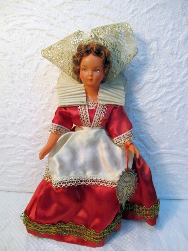 Poupee folklorique bretonne - poupee,