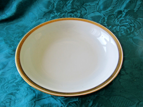 Plat rond creux porcelaine