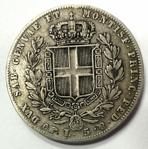Pièce lire 1839 italie - pièce,