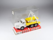 NOREV - 116 - Berliet TBO 15 Multibenne - Gris clair et jaune - En boite