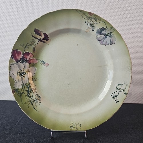 Plat rond terre - de, fer
