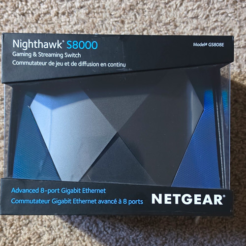 Netgear nighthawk s8000 gs808e - netgear,