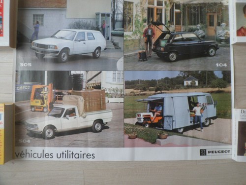 Peugeot utilitaires 104 305 - peugeot,