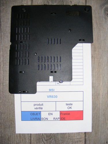 Cache pour msi - msi, vr630