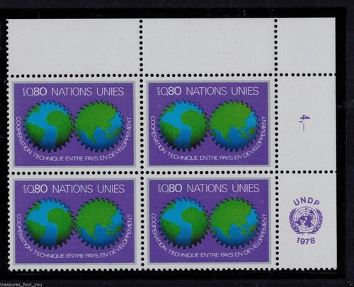 Timbre nations unies 1978 - unies,