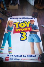 TOY STORY 3 ADV A Disney Pixar Large French Rolled DS Movie Poster Original 2010