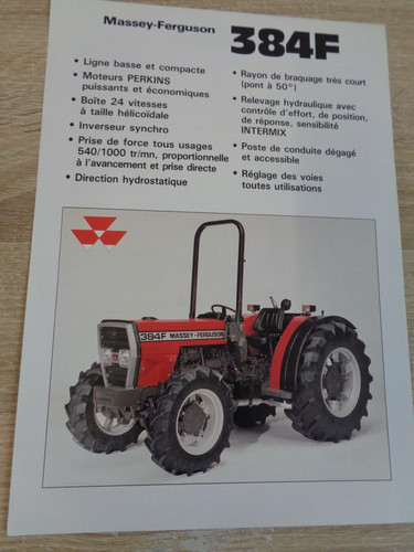 Tracteur brochure - tracteur,