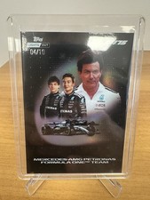 2025 Topps F1 Lights Out Mercedes AMG Petronas Team Black 4/10