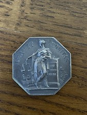 Jeton Argent Octogonal Conseil