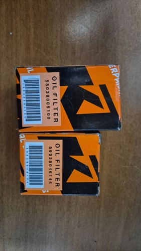 Filtres huile neufs oil - filtres,