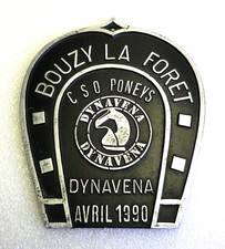 plaque hippique 1990  "bouzy la foret" (45) ,prix