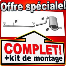 Ligne pot d'échappement pour