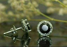 Boucles d'oreilles clous FN en