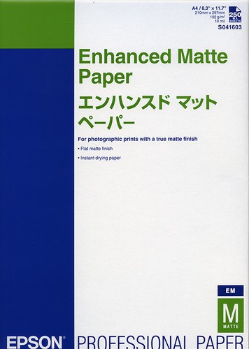 Papier epson enhanced matte - epson,