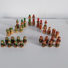 Vintage Jeu d'Echecs Russe /