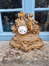 Pendule Jeune Chasseur Régule