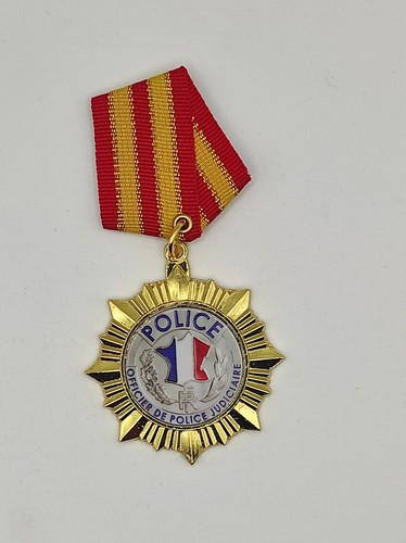 Réplique médaille police - réplique,