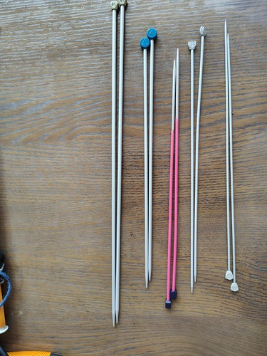 Lot paires aiguilles à - lot,