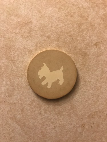 White scotty dog early 1900s - scotty,
