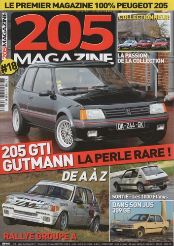 205 magazine peugeot - 205,