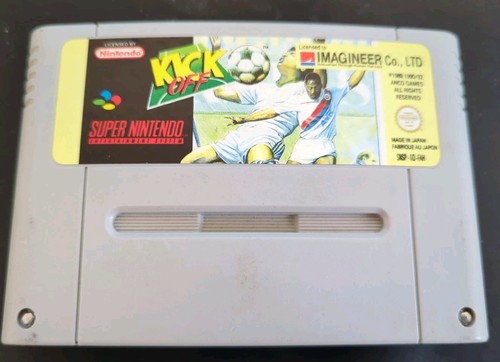 Kick off super - super, nintendo