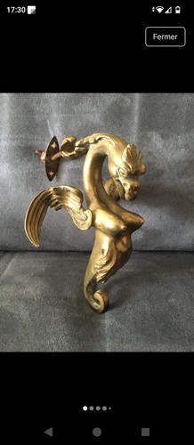 Poignée bronze femme - bronze,