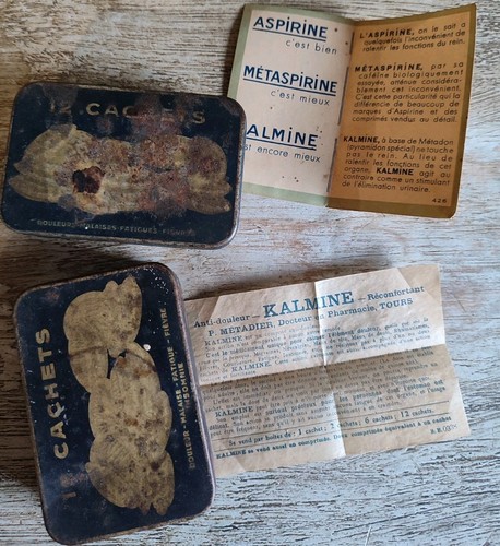 Lot boîtes anciennes - boîtes,