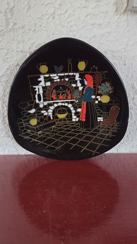 Assiette murale longwy - assiette,