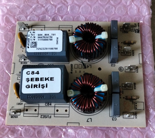 Carte électronique plaque - , de
