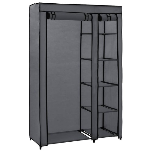 Garde robe tissu marron - tissu,