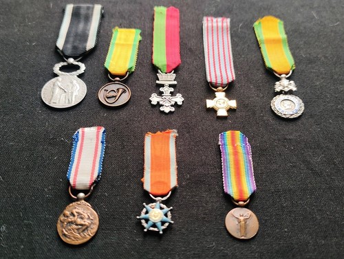 Lot médailles militaires et - lot,