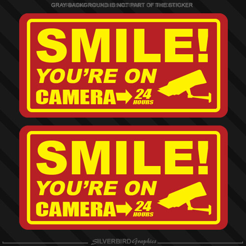 Camera security sticker - camera,