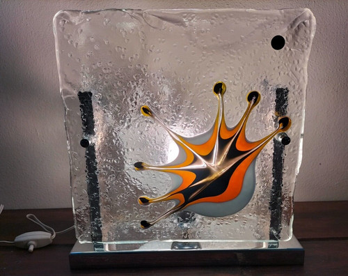 Mazzega murano glass - glass, table
