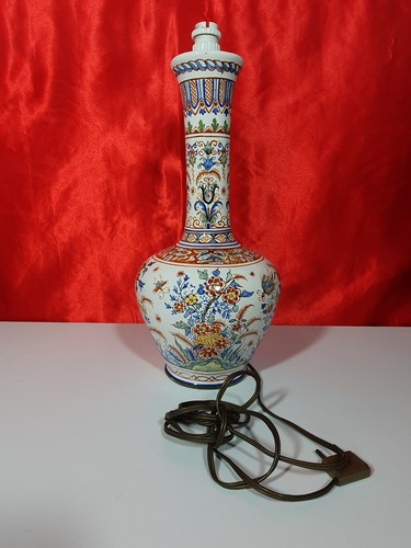Delft vase faience monté - delft,