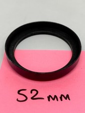 Pare-soleil en métal vissable pour Objectifs Photo Grand Angle pas de vis 52mm