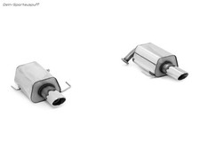 Fox inox sport - inox, Échappement