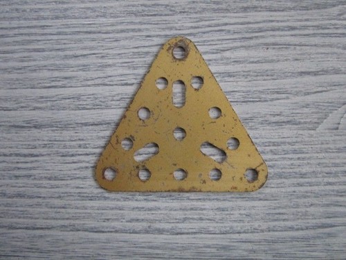 Meccano plaque triangulaire - plaque,