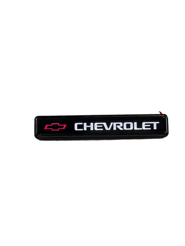 Branded led grille badge - led,