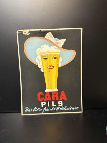 Rare carton publicitaire - carton,