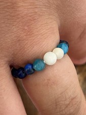 Bague en Perles Naturelles –