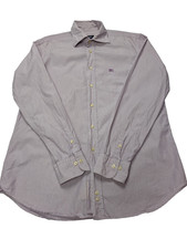 Chemise Burberry lila à fines