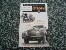 Catalogue voiture pub auto prospectus Citroën Véhicules industriels camion 