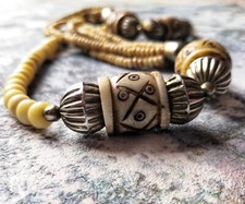 Collier multi brins vintage