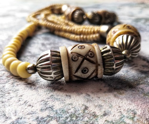 Collier multi brins vintage