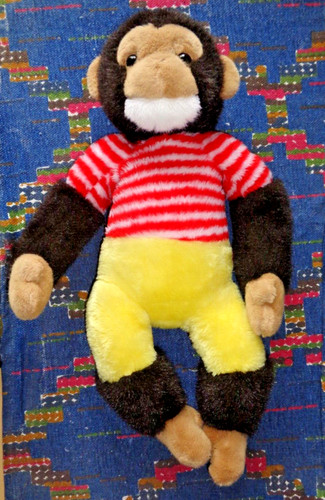 Peluche vintage singe - peluche,