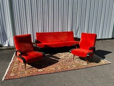 Salon designer italien vintage années 50 – style Gio Ponti / Ulrich