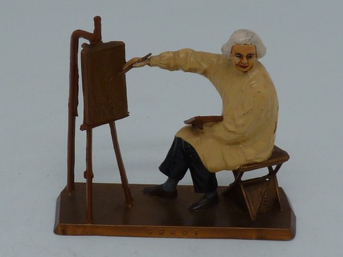 Figurine peinte pub ancienne - figurine,